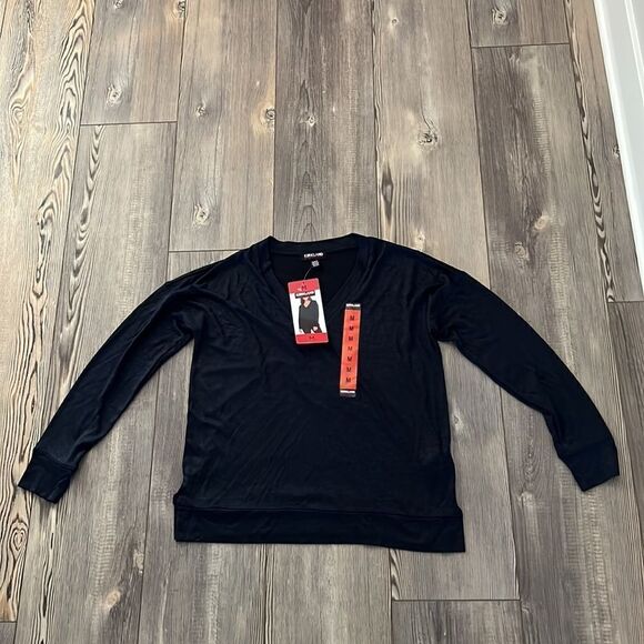 Kirkland Signature Ladies Long Sleeve V-Neck - Picture 1 of 8